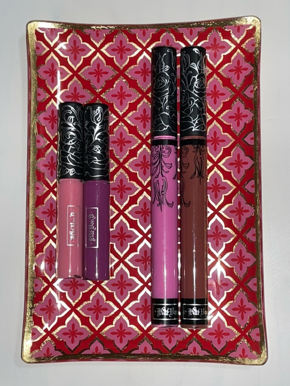 Kat Von D Everlasting Liquid Lipstick Set Lolita Armageddon Susperia Melancholia